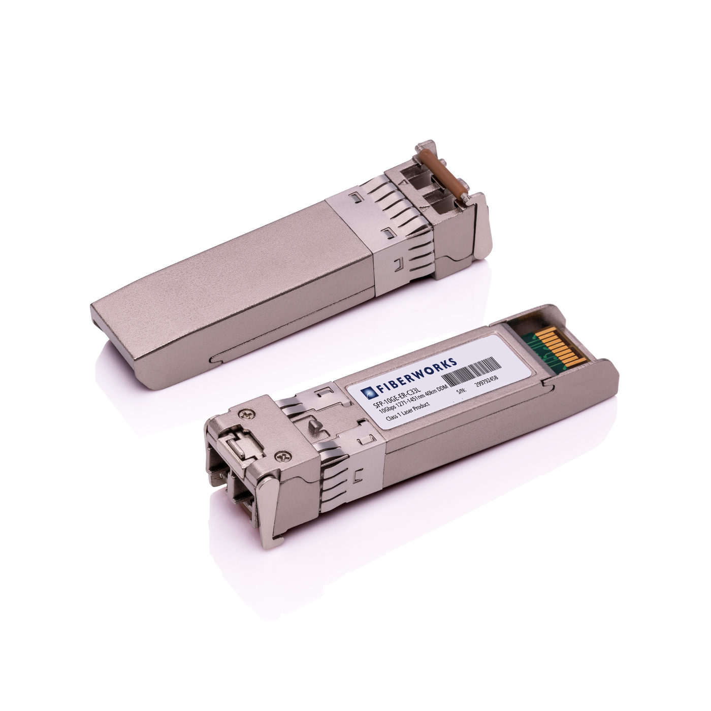 SFP-10GE-ER-C33-C Fiberworks AS  SFP+, 10GBase-LR, DDM, 30km, Low-Band CWDM 1331nm, 15dB, SM, Cisco