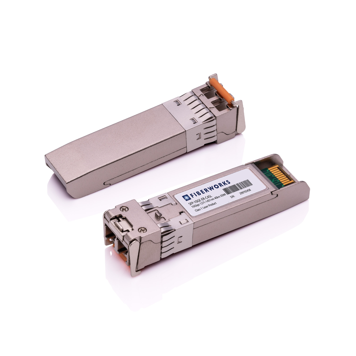 SFP-10GE-ER-C45-C Fiberworks AS  SFP+, 10GBase-LR, DDM, 30km, Low-Band CWDM 1451nm, 15dB, SM, Cisco