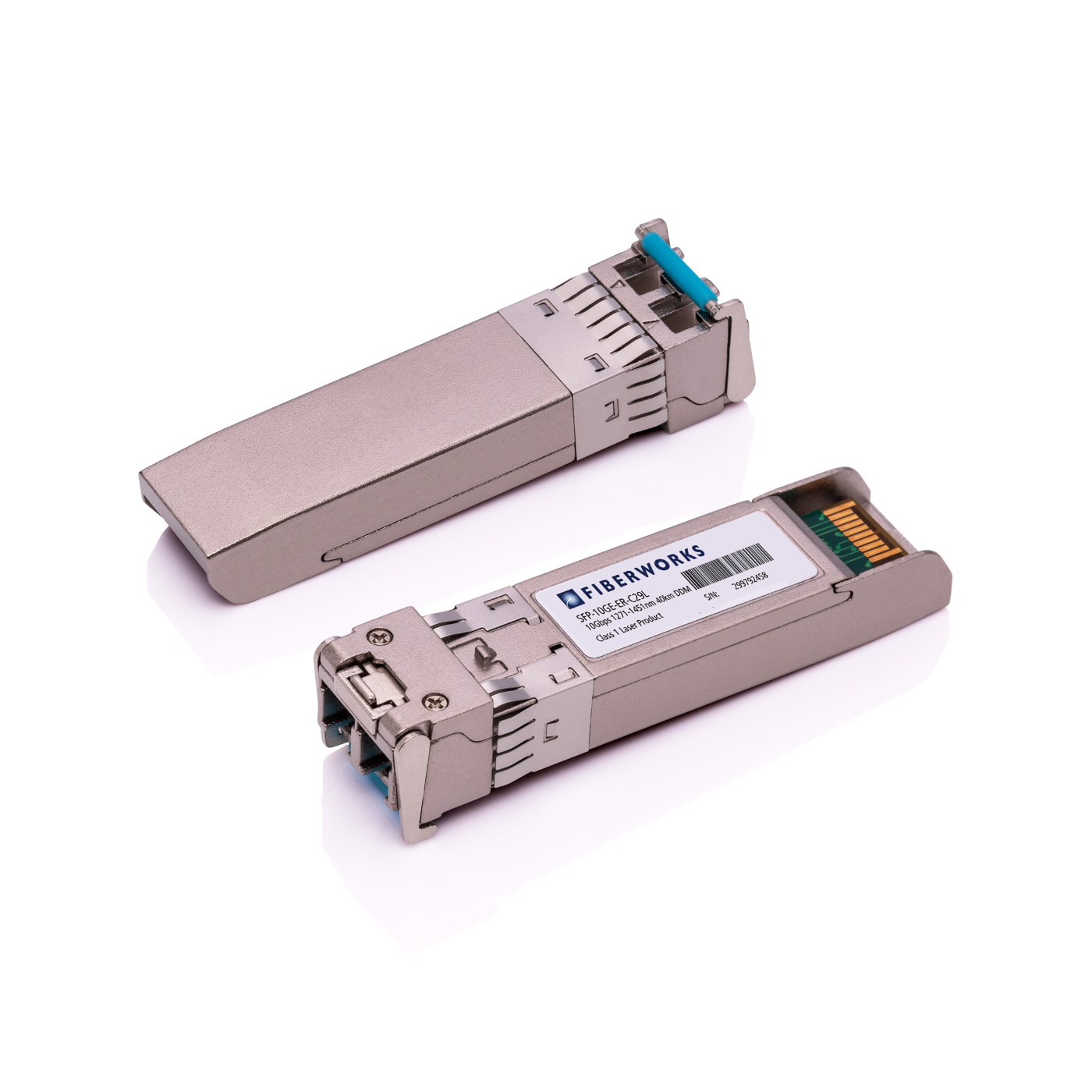 SFP-10GE-ER-C29-C Fiberworks AS  SFP+, 10GBase-LR, DDM, 30km, Low-Band CWDM 1291nm, 15dB, SM, Cisco