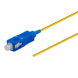 Pigtail SC/UPC 1,5 meter 12-pack blister G.657.A1, 900&#181;m tight buffer, Yellow