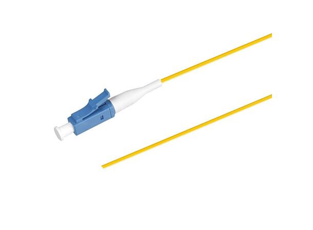 Pigtail LC/UPC, 1.5 m, 12-pack blister G.657.A1, 900µm tight  buffer, yellow 